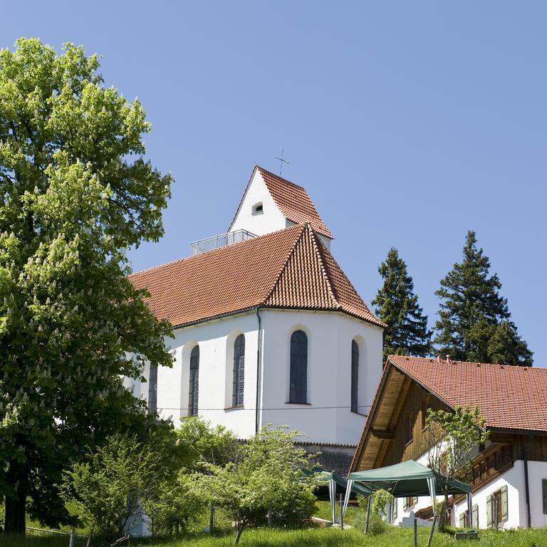 Panoramagasthof Auf Dem Auerberg Bernbeuren Exterior foto