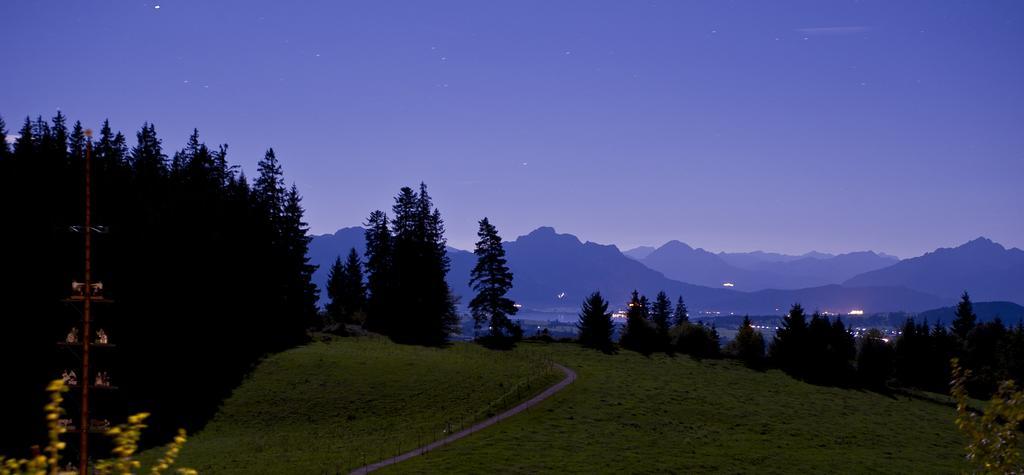 Panoramagasthof Auf Dem Auerberg Bernbeuren Exterior foto