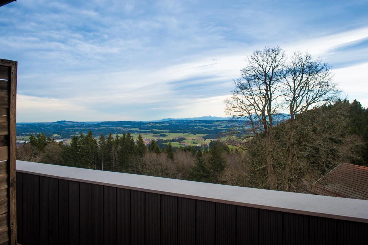 Panoramagasthof Auf Dem Auerberg Bernbeuren Exterior foto